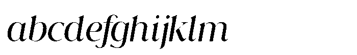 Allure Majestic Italic FONT