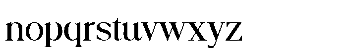 Allure Majestic Semi Bold Font LOWERCASE