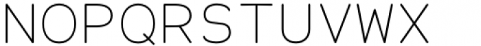 Alma Mono Thin Font UPPERCASE