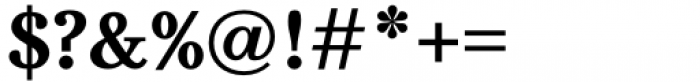 Alma Serif Bold Font OTHER CHARS