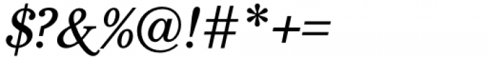 Alma Serif Italic Font OTHER CHARS