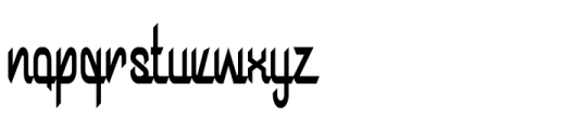 Almadira Font LOWERCASE