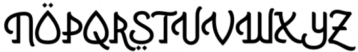 Almalik Regular Font UPPERCASE