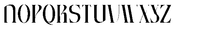 Almanac Zitole Font UPPERCASE