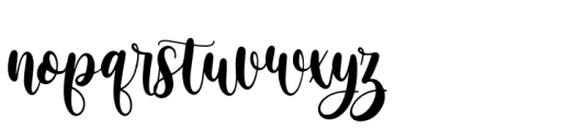 Almeira Font LOWERCASE