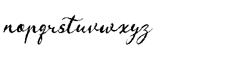 Almenty Carmine Regular Font LOWERCASE