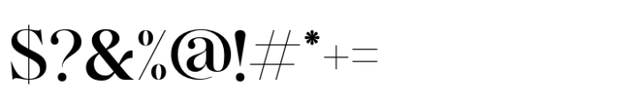Almero Medium Font OTHER CHARS