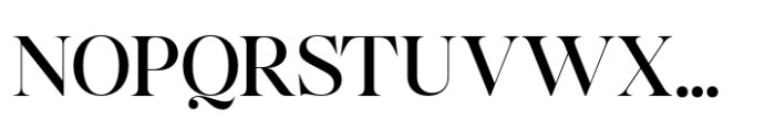 Almero Medium Font UPPERCASE