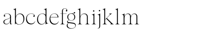 Almero Thin FONT