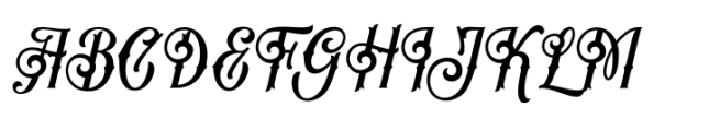 Almighton Regular Font UPPERCASE