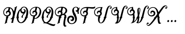 Almighton Regular Font UPPERCASE