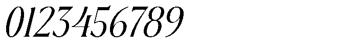 Almoda Karme Italic Font OTHER CHARS