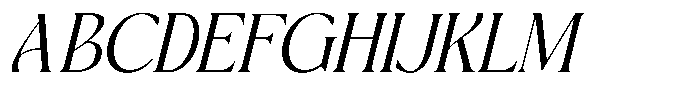 Almoda Karme Italic Font UPPERCASE