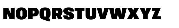 Almoni Ultra Black Font UPPERCASE