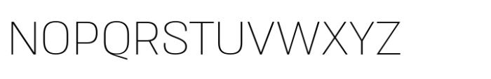 Almoni Ultra Light Font UPPERCASE