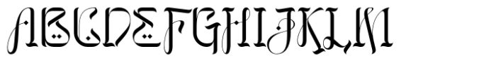 Almunajat Font UPPERCASE