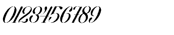 Aloffine Scriptura Italic Font OTHER CHARS