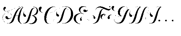 Aloffine Scriptura Regular Font UPPERCASE