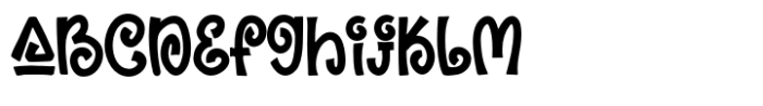 Aloha Dance Font UPPERCASE
