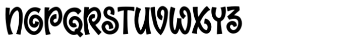 Aloha Dance Font UPPERCASE