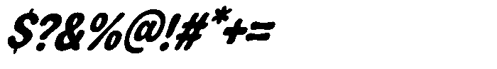 Aloha Waves Font OTHER CHARS