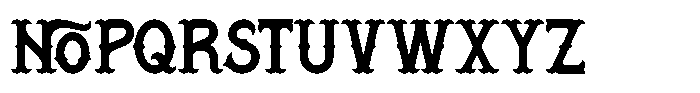 Aloheaven Regular Font LOWERCASE