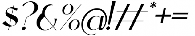 Alokary Italic Font OTHER CHARS