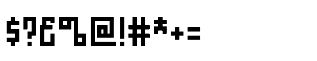 Alones Font OTHER CHARS