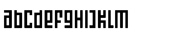 Alones Font UPPERCASE