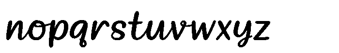 Alonetime Bold Font LOWERCASE