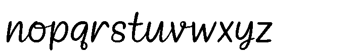 Alonetime Regular Font LOWERCASE