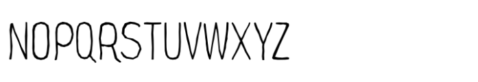 Along Sans Rasoe Extra Light Font UPPERCASE