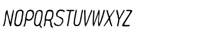 Along Sans Rasoe Light Italic Font UPPERCASE