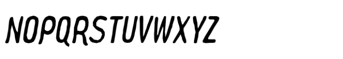 Along Sans Rasoe Medium Italic Font UPPERCASE