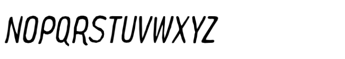 Along Sans Rasoe Regular Italic Font UPPERCASE