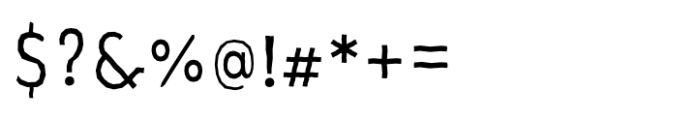 Along Sans Rasoe Regular Font OTHER CHARS