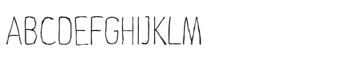Along Sans Rasoe Thin Font UPPERCASE