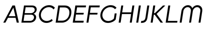 Along Sans Regular Italic Font UPPERCASE
