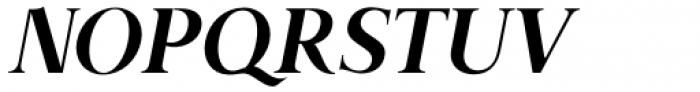 Along Serif BSC Semi Bold Italic Font UPPERCASE