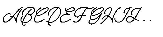 Alontima Italic Font UPPERCASE