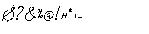 Alontima Regular Font OTHER CHARS