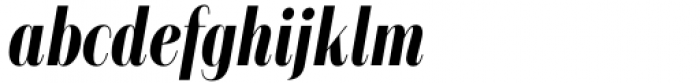 Alonzo Cnd Bold Italic Font LOWERCASE