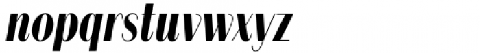 Alonzo Cnd Bold Italic Font LOWERCASE
