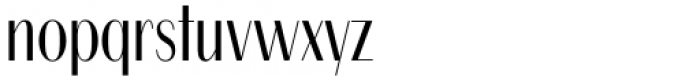 Alonzo Cnd Light Font LOWERCASE