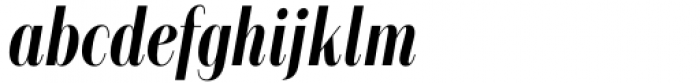 Alonzo Cnd Medium Italic Font LOWERCASE