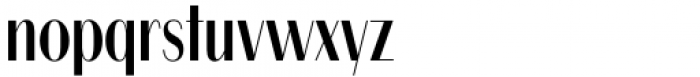 Alonzo Cnd Regular Font LOWERCASE