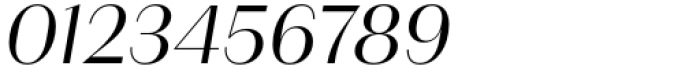 Alonzo Light Italic Font OTHER CHARS