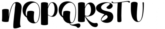 Alothea Regular Font UPPERCASE