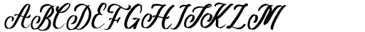 Alovetha Regular Font UPPERCASE