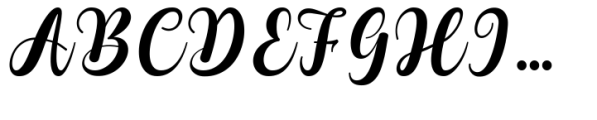 Alpebarong Font UPPERCASE